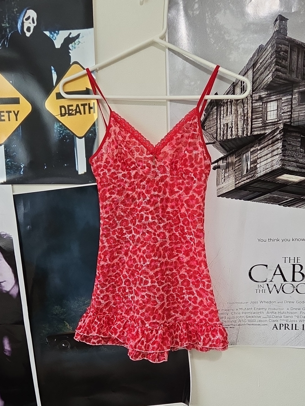 Victoria's Secret Pink Leopard Slip Dress